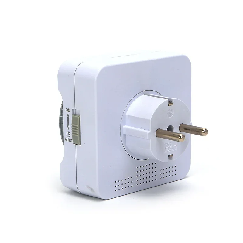 EU Plug 24 Hours Timer Switch Plug in Mechanical Grounded Programmable Smart Countdown loop Switch Socket Indoor Auto Power off