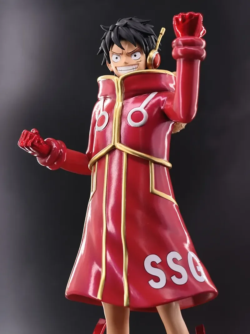 New JT Studio One Piece 32cm Egg Tip Island Luffy Action Figure Anime Pvc Model Toy Collectible Figurine For Fans Gift