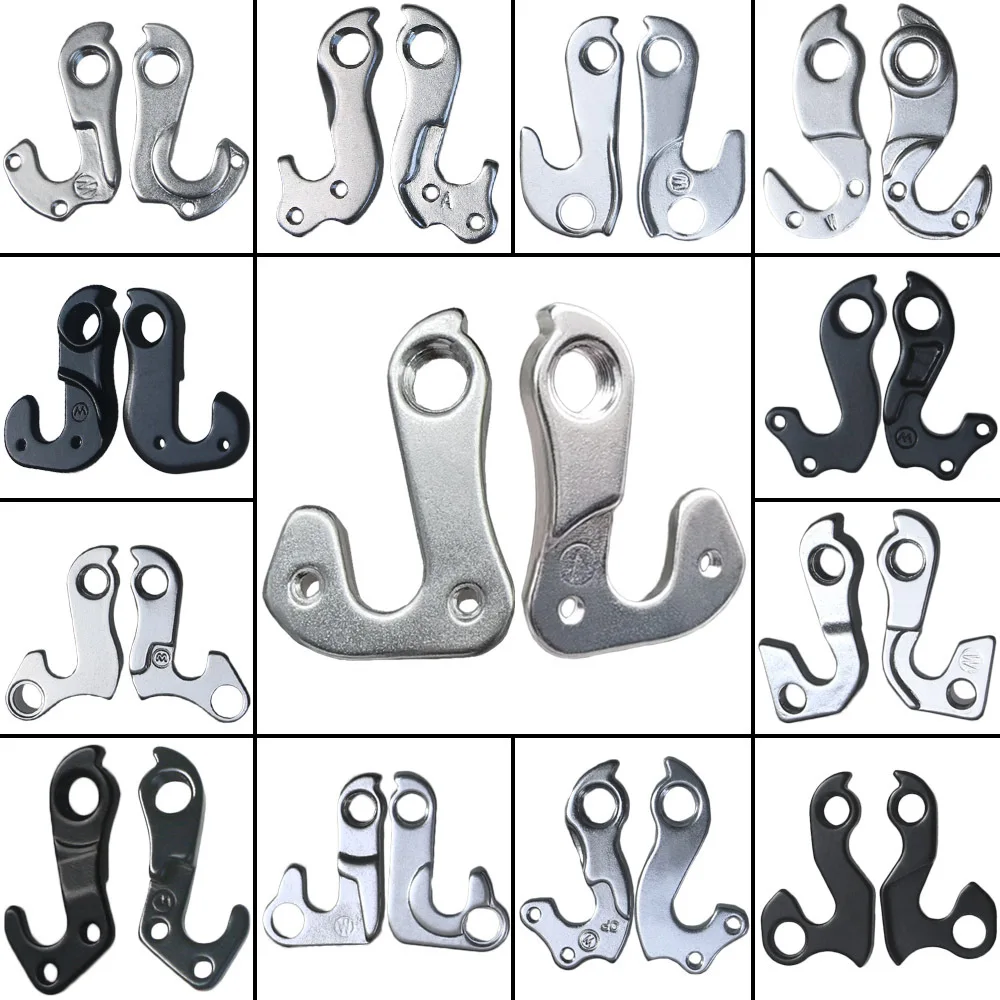 Mountain bike tail hook, bicycle rear hook, road bike aluminum alloy suspension plate, variable speed hook, tail hook, hook