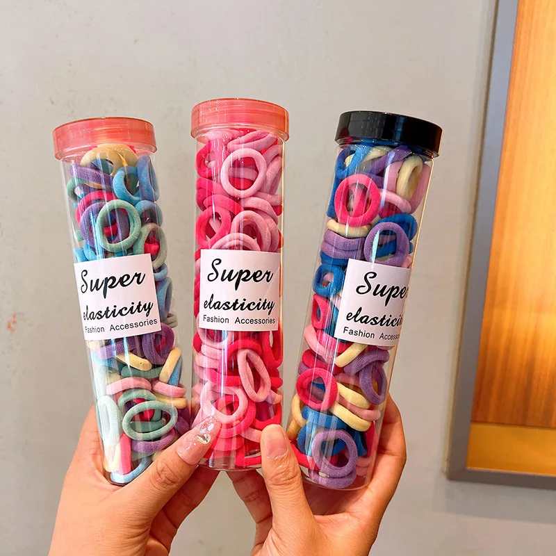 

Детские резинки для волос: маленькие резинки-кольца, не повреждающие волосы, для девочек, не дают волосам сползать.