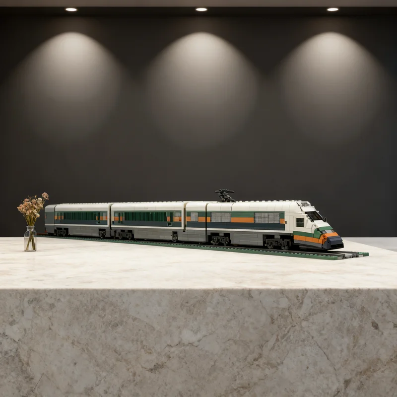 

7523pcs MOC Fast Passenger Train RC Model Building Blocks Construction Christmas Gifts Toy Creative DIY Idea Kids Architecture