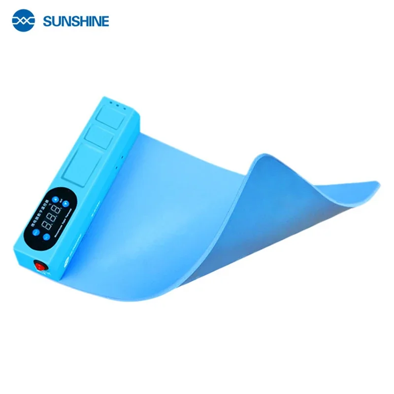 

Sunshine S-918E 14 Inch LCD Separator Silicon Heater for iPad Lcd Screen Dismantling Preheating Table