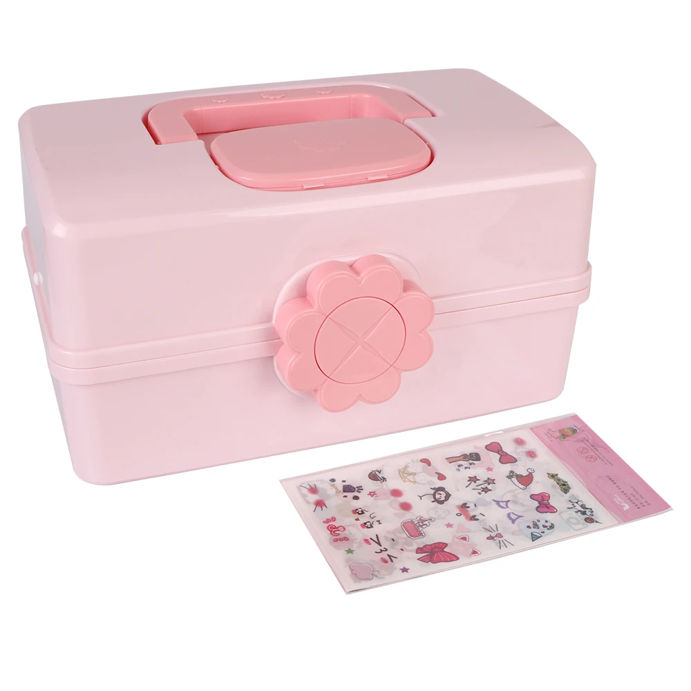 Multi-Layer Hairpin Organizer สาวน่ารักเครื่องประดับหัวเชือก Headband แสดงเด็กอุปกรณ์เสริมผมเก็บกล่อง