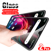 2pcs 9H Glass For Umidigi C1 G1 Max Tempered Glass Screen Protector For Umidigi C1max G1max C G 1 Max Full Cover Protection Film