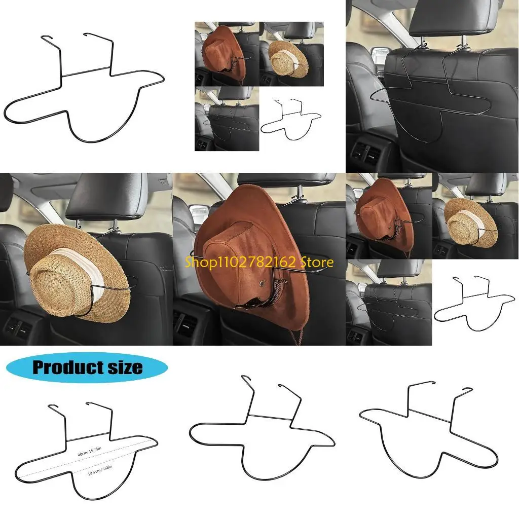 

547B Удобные органайзеры на автомобильной стойке для ковбойской шляпы для любителей шляп и частых путешественников. Простая и