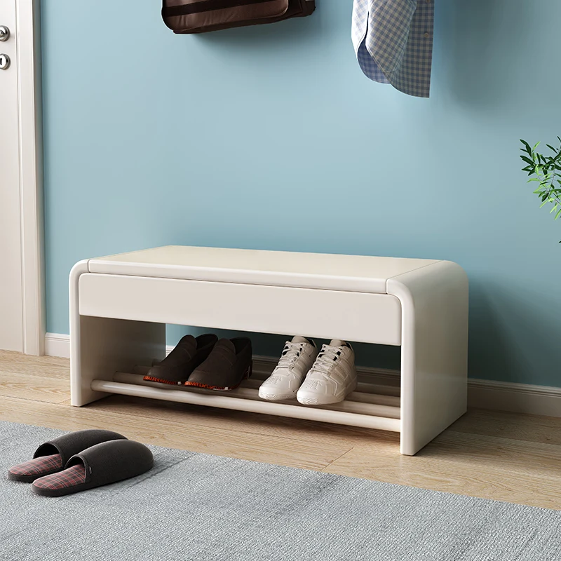 

Nordic Design Shoe Cabinets White Bench Simple Organizer Shoe Racks Vertical Simple Gabinetes De Sapatos Entryway Furnitures