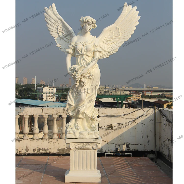 

European large-scale sculpture floor decorative artwork ornament props fiberglass figures