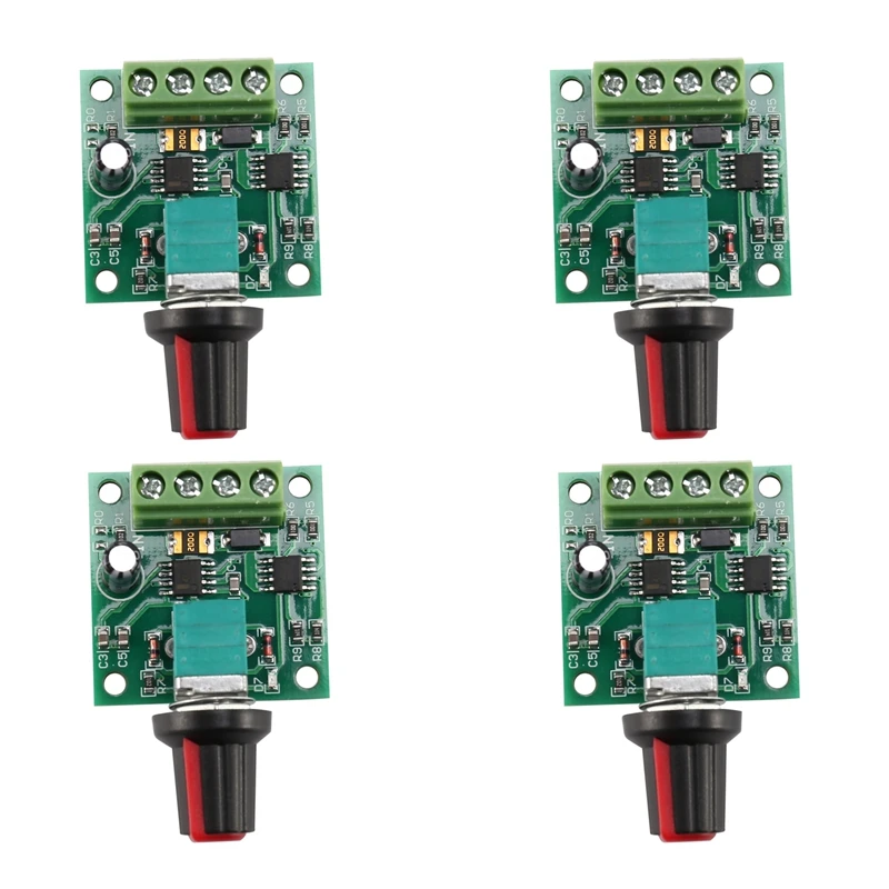 4X DC 1.8V 3V 5V 6V 12V 2A Motor Speed Controller Controller Controller 30W PWM 1803B K7