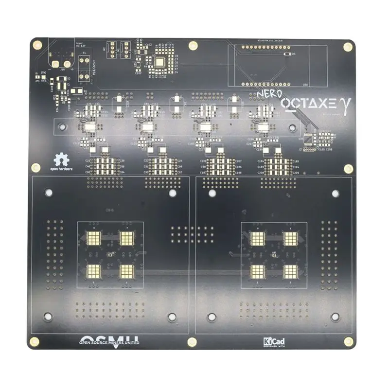 Efficient For Nerdoctaxe 9.6TH/S PCB Board Open Source Gold-Plated PCB Board
