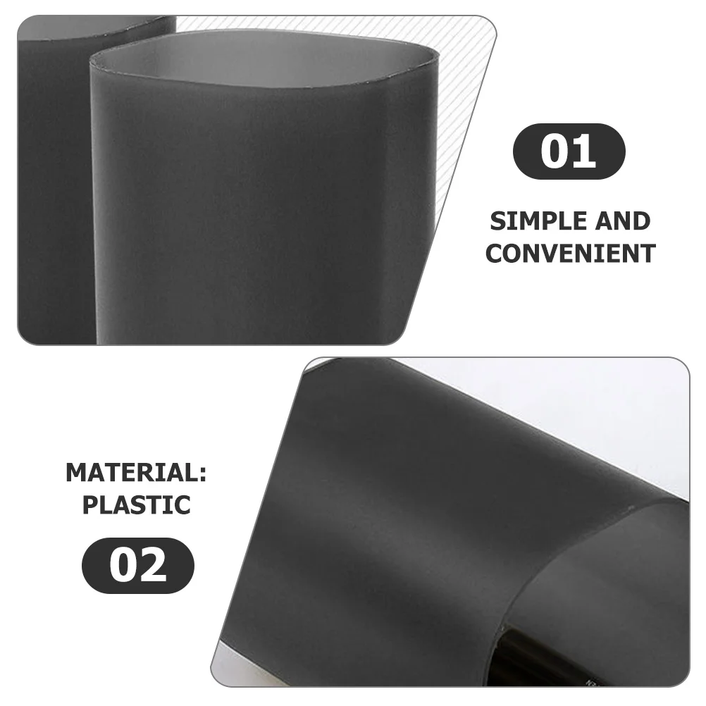 2pcs Pen Holder Pencil Organizer Frosted Storage Bucket Desktop Stationery Container Office Desk Organizer Reusable Plastic