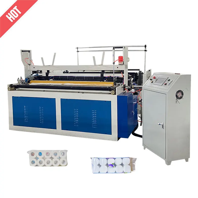 Customized Full Automatic Embossing Small Toilet Tissue Paper Roll Making Machines Price