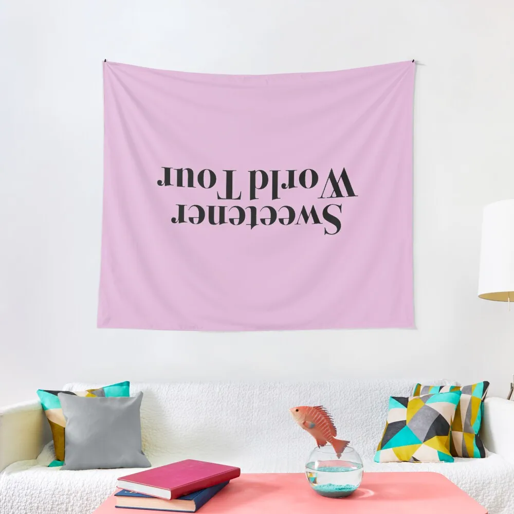 

sweetener world tour Tapestry Nordic Home Decor Decorative Wall Tapete For The Wall Wall Carpet Tapestry