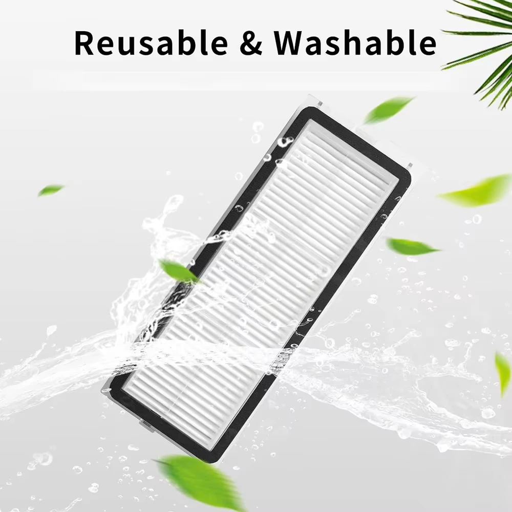 مرشح ل Roborock Q Revo Pro/Q Revo S/Q Revo Maxv/Q Revo Plus جهاز آلي لتنظيف الأتربة استبدال الملحقات مرشحات HEPA