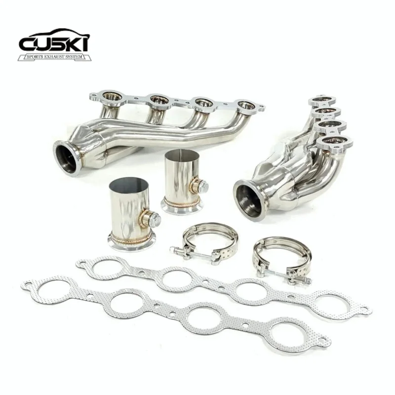 High Flow Exhaust Header Manifold for Chevrolet Camaro Nova Firebird LS1 LS6 LSX V8 quality Stainless Steel Car Exhaust system