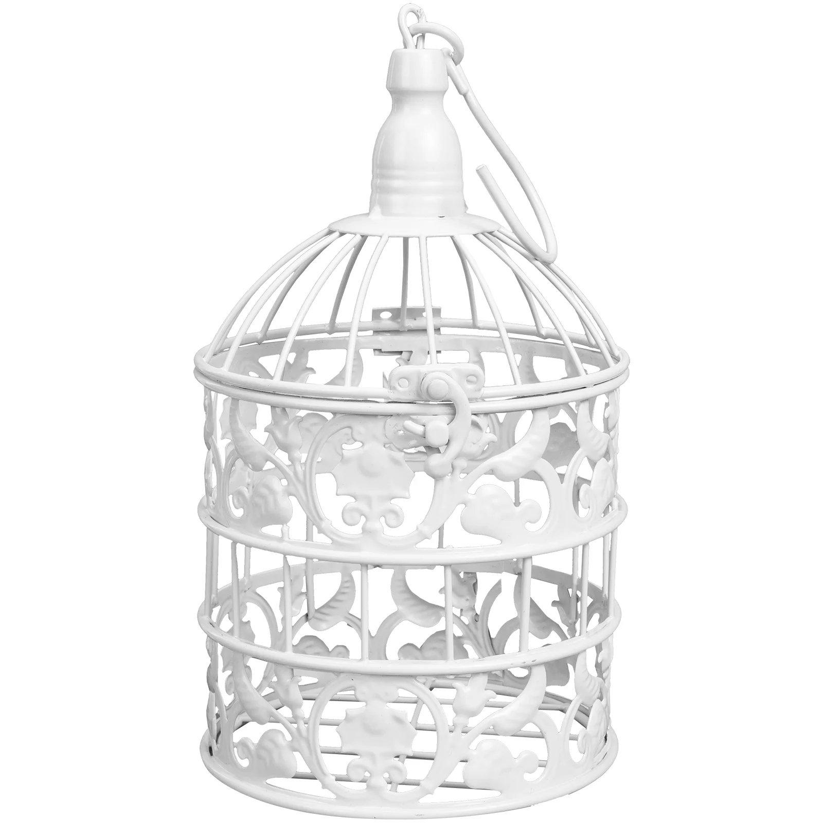 

Wrought Iron Decorative Birdcage Home European-style Adornment Ornament Delicate Desktop Decoration Photo Prop Craft