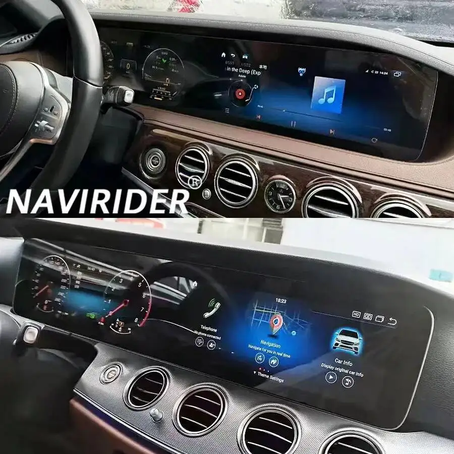 S Upgrade Touch Screen GPS Navigation For Mercedes Benz W213 2016-2020 Car Radio Stereo Multimedia Player Carplay Auto Head Unit