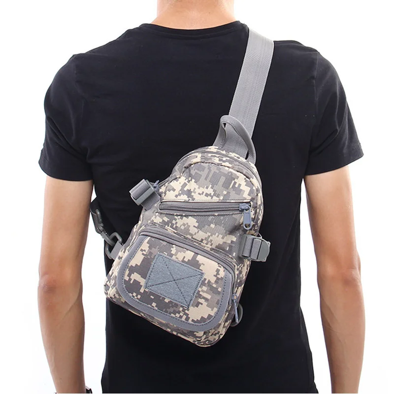 

Outdoor Sports Shoulder Bag Crossbody Chest Bags Men Camping Hiking Hunting Accessories Backpack Travel Messenger Pack Bag