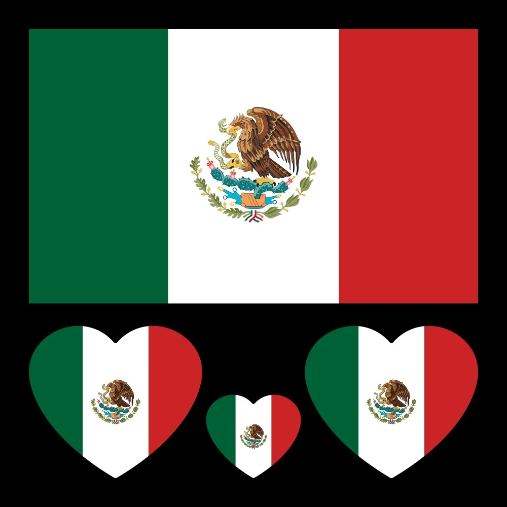 

Наклейка на автомобиль с флагом Мексики, мексиканская наклейка, водонепроницаемая виниловая наклейка, креативная наклейка для мотоцикла, автомобиля, DIY, декоративная наклейка, аксессуары