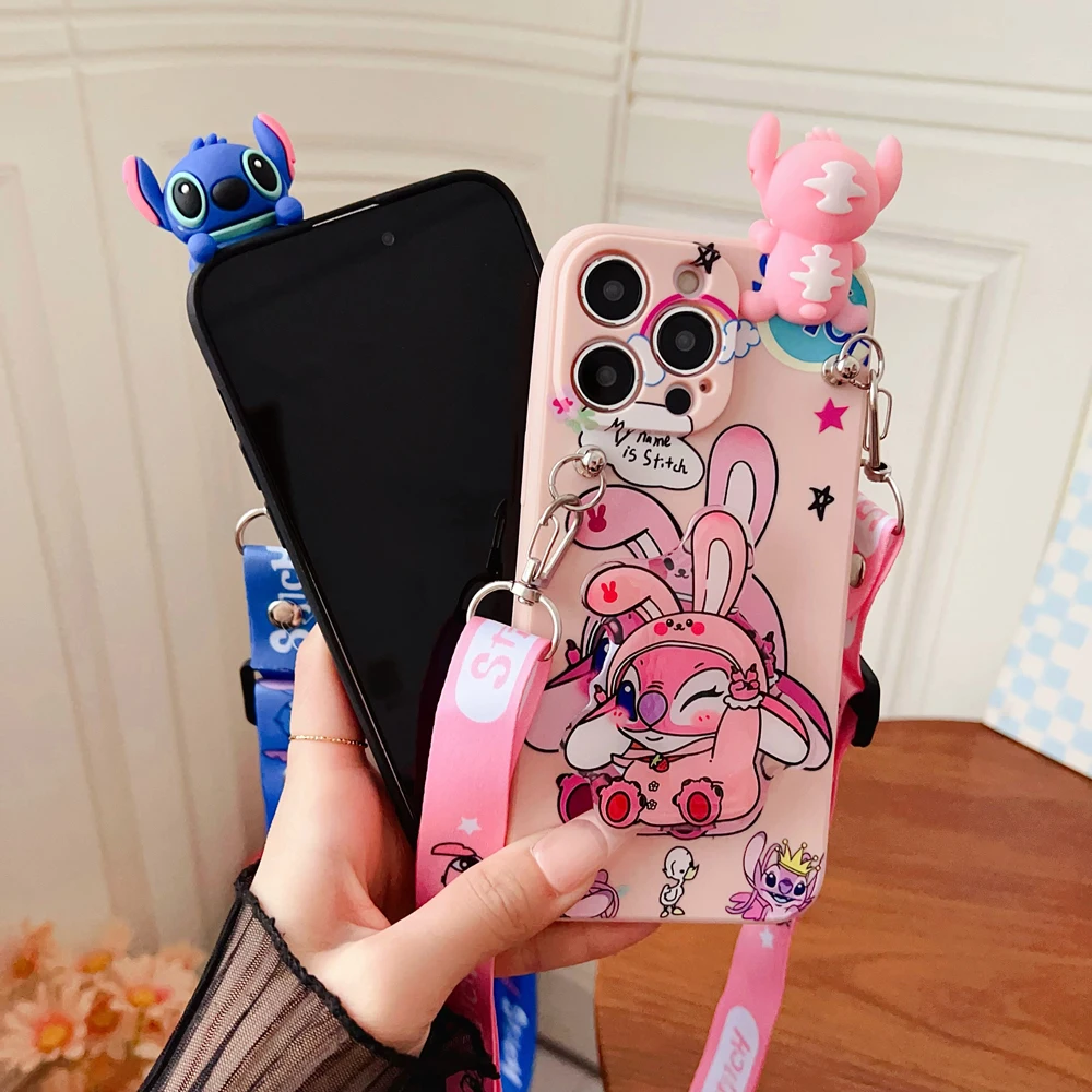 Etui Shy Stitch z uchwytem na sznurek do Samsung Galaxy A12 A11 A71 A51 A52 A22 A02s A32 A13 A53 A03s A04s A20s A33 A73 A23