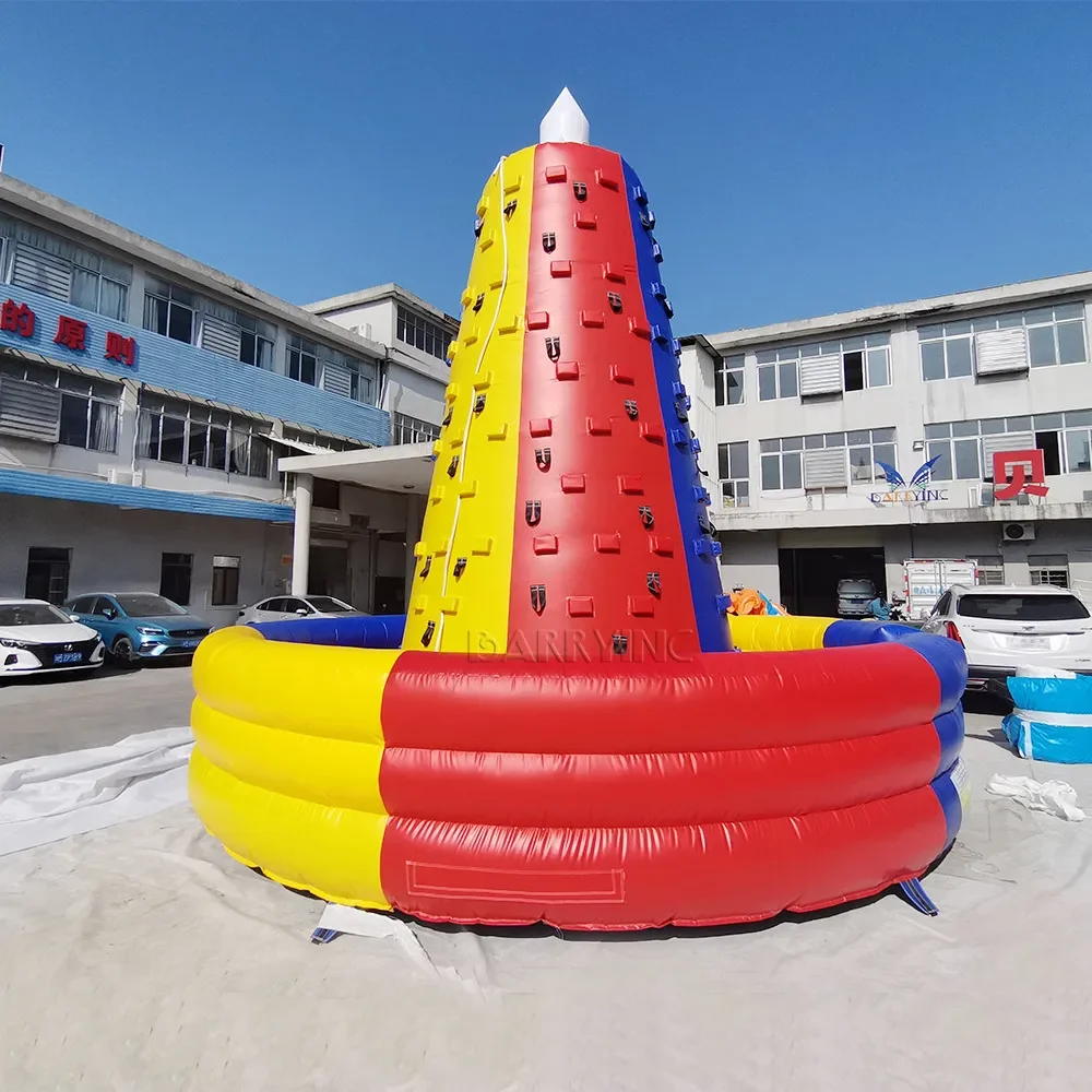 wholesale inflatable wall climb price climbing wall suppliers China commercial inflatable rock climbing wall kids