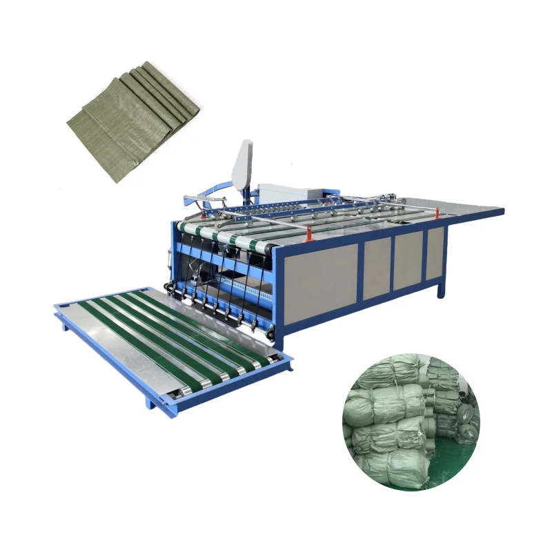 Wheat Flour Bag Automatic Production Machine Cement Bag Type Core Motor Components PP Woven Bag Sewing and Cutting Machine