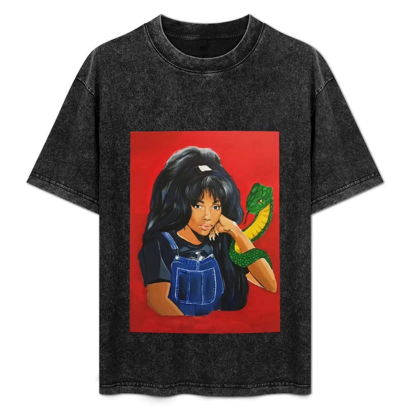 

Sza Painting T-Shirt Casual Graphic Print Tee