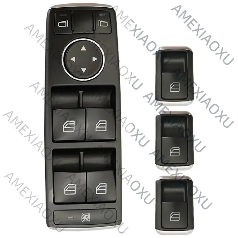 

AMEXIAOXU Car Electric Window Control Panel Switch Standard Edition For Mercedes Benz W204 GLK 204 W212 2049055302 2049058202