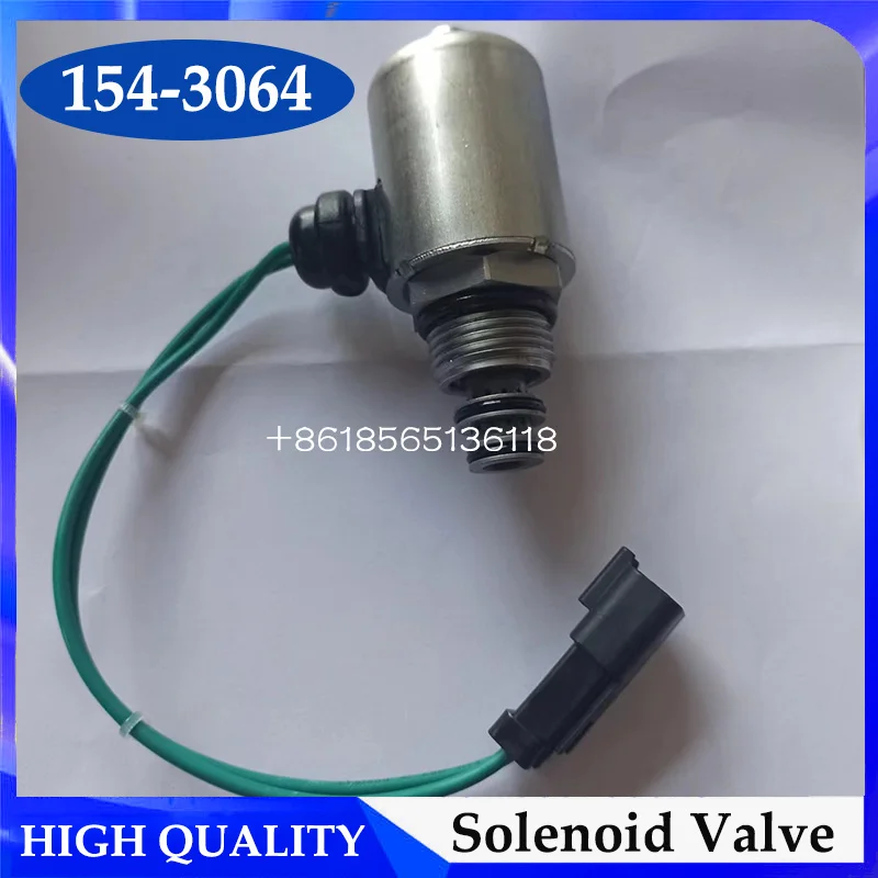 

1543064 24V Solenoid Valve 154-3064 for Caterpillar CAT 120H 120K 12H 12K 135H 140H 140K 143H 160H 160K 163H 24H