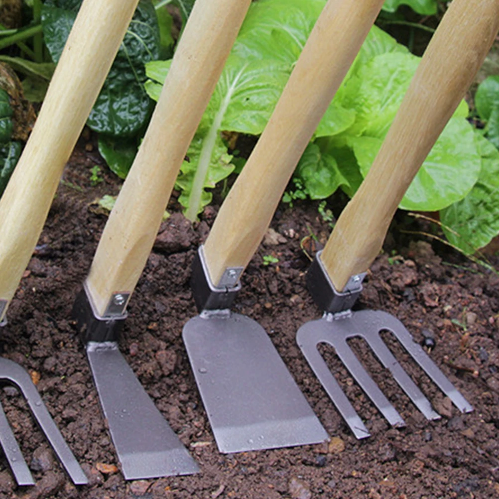 

Small Hoe Farm Tools Gardening Hand Cultivator Compact Lightweight Home Hiking Use Lawn Weeding Soil Loosening Aeration Garden
