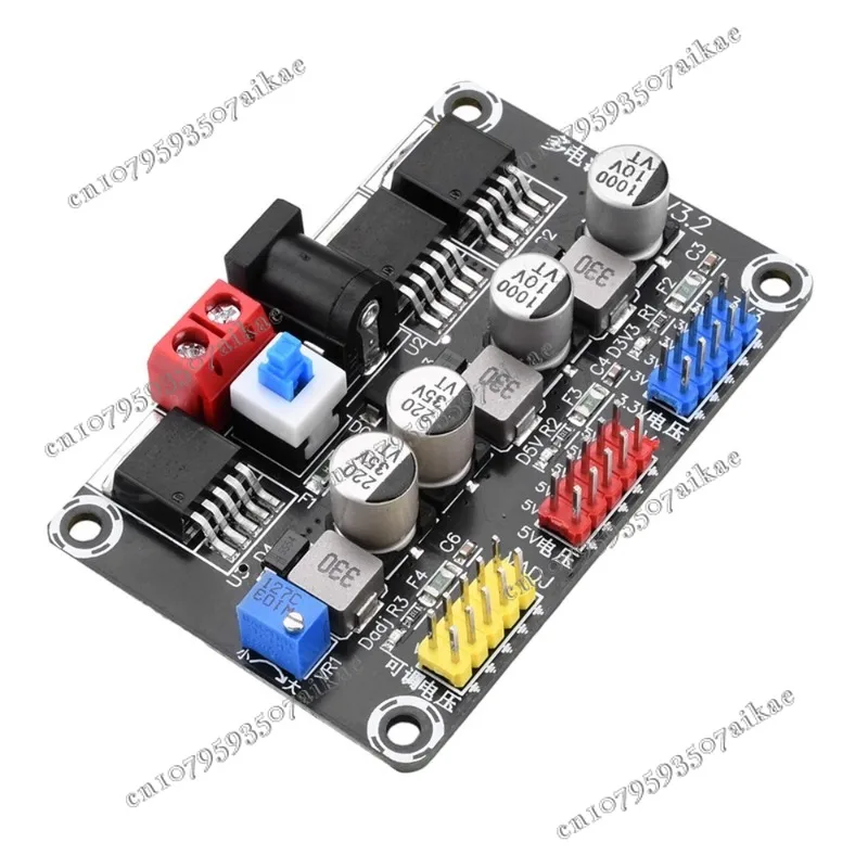 DC7-25 To DC3.3V/5V LM2596 Adjustable Step-down Module, Regulated Power Supply Module, Smart Car Experiment