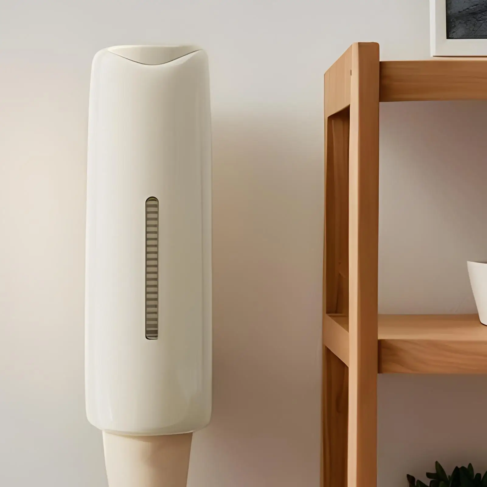 Paper Cup Dispenser Pull Type Paper Cup Organizer Wall Mounted No-Drilling Teacups Storage For Kitchen Home Living Room