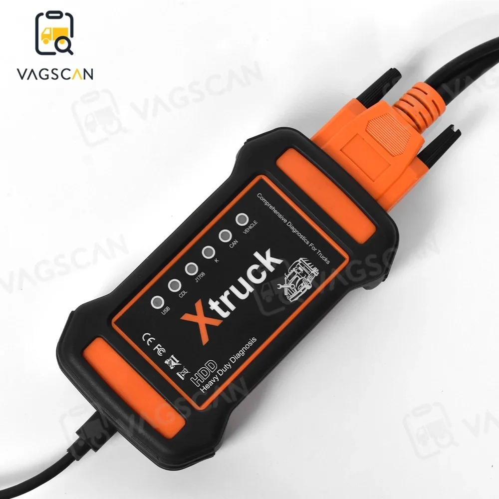 Xtruck HDD Y009 Support Excavators Equipment Models USB Connection with FZG1 Tablet OBD2 Scanner Adapter Diagnosis Tools