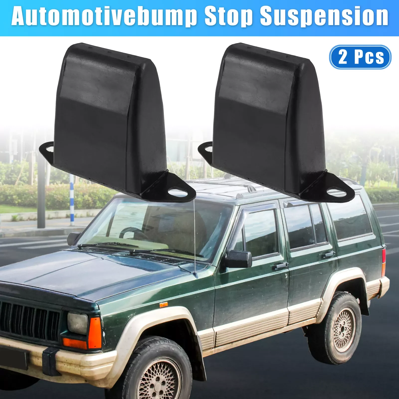 High quality Piece of 2 Rear Suspension Bump Stop 52004297 fit for Jeep Cherokee XJ 1987-2001 FREE SHIPPING!!!