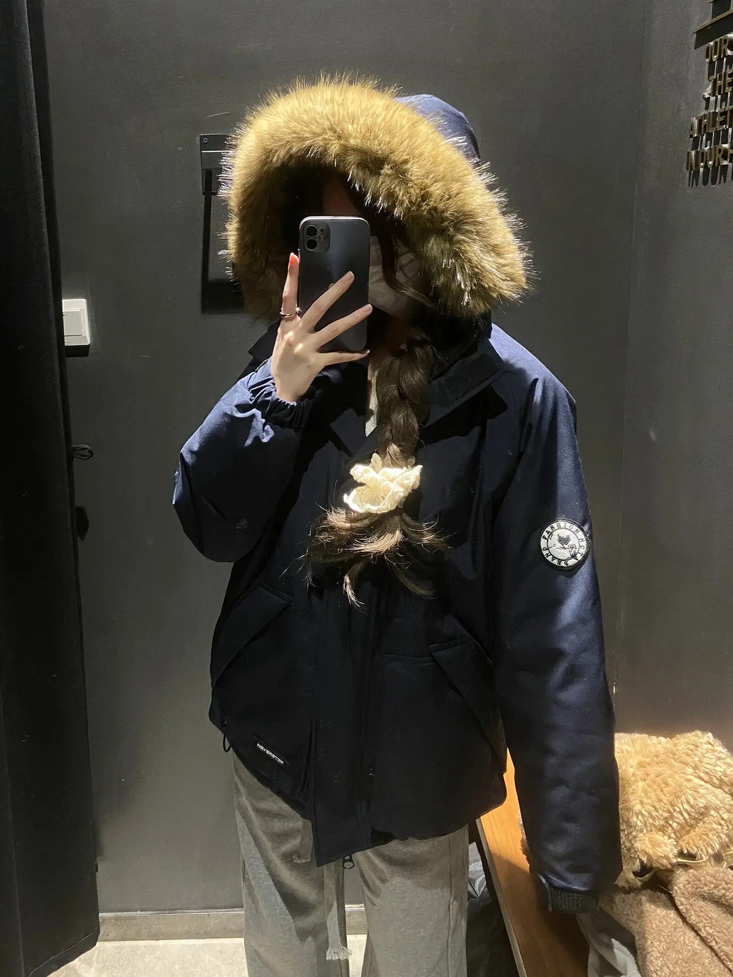 

Женская демисезонная парка двусторонняя, с поясом, ветрозащитная, на подкладке, с простыми пуговицами, воротником-стойкой, теплая, для активного отдыха, дышащая, в стиле OL