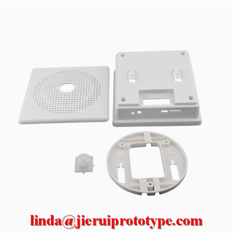 Smoke sensor alarm shell injection molding batch customization production sheet metal shell bending laser cutting customized SLS