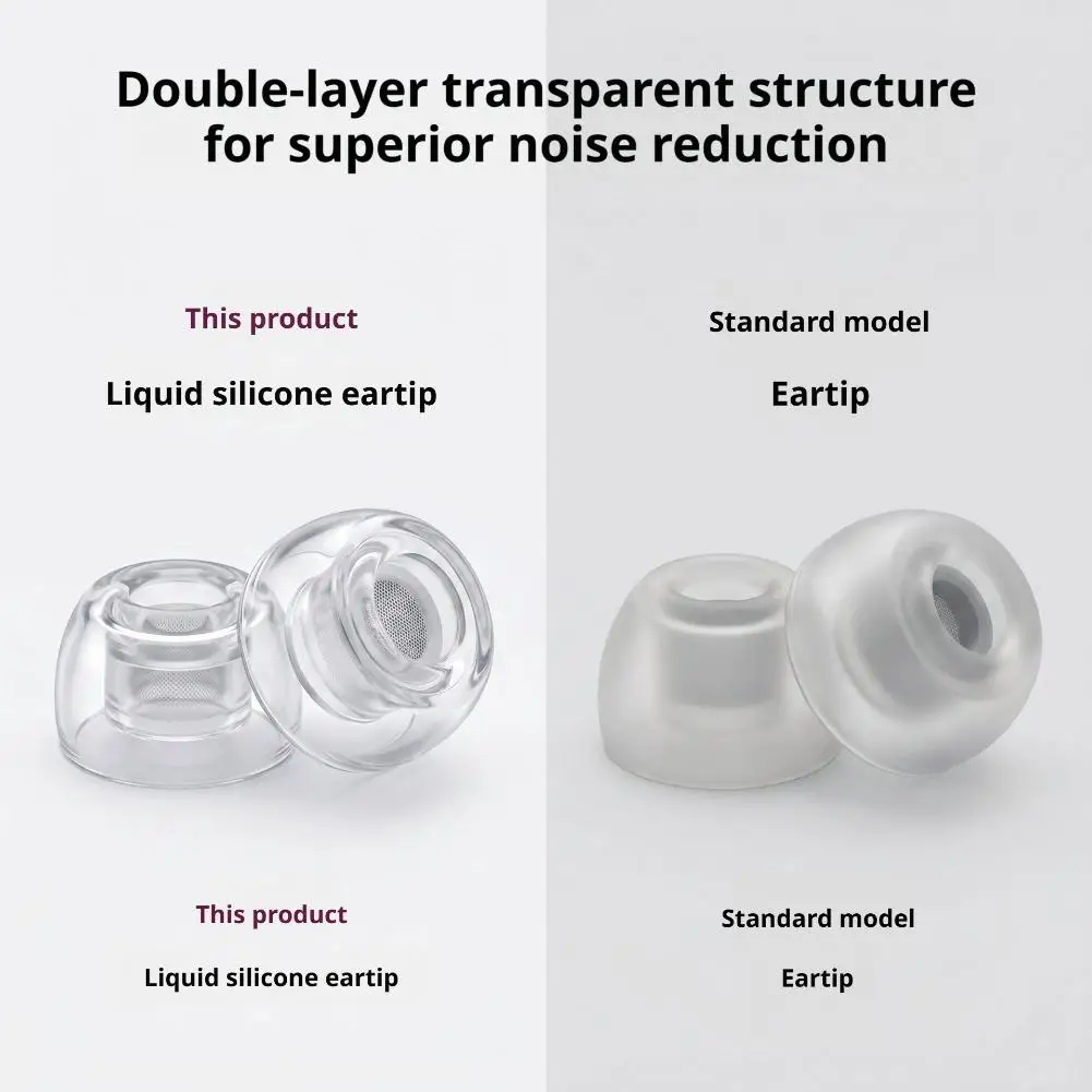 Silicone Ear Tips for AirPods Pro 3 Anti-Slip Replacement Earbuds Cover Soft Comfort Fit Earpads Buds Accessories 1 Pair view 6