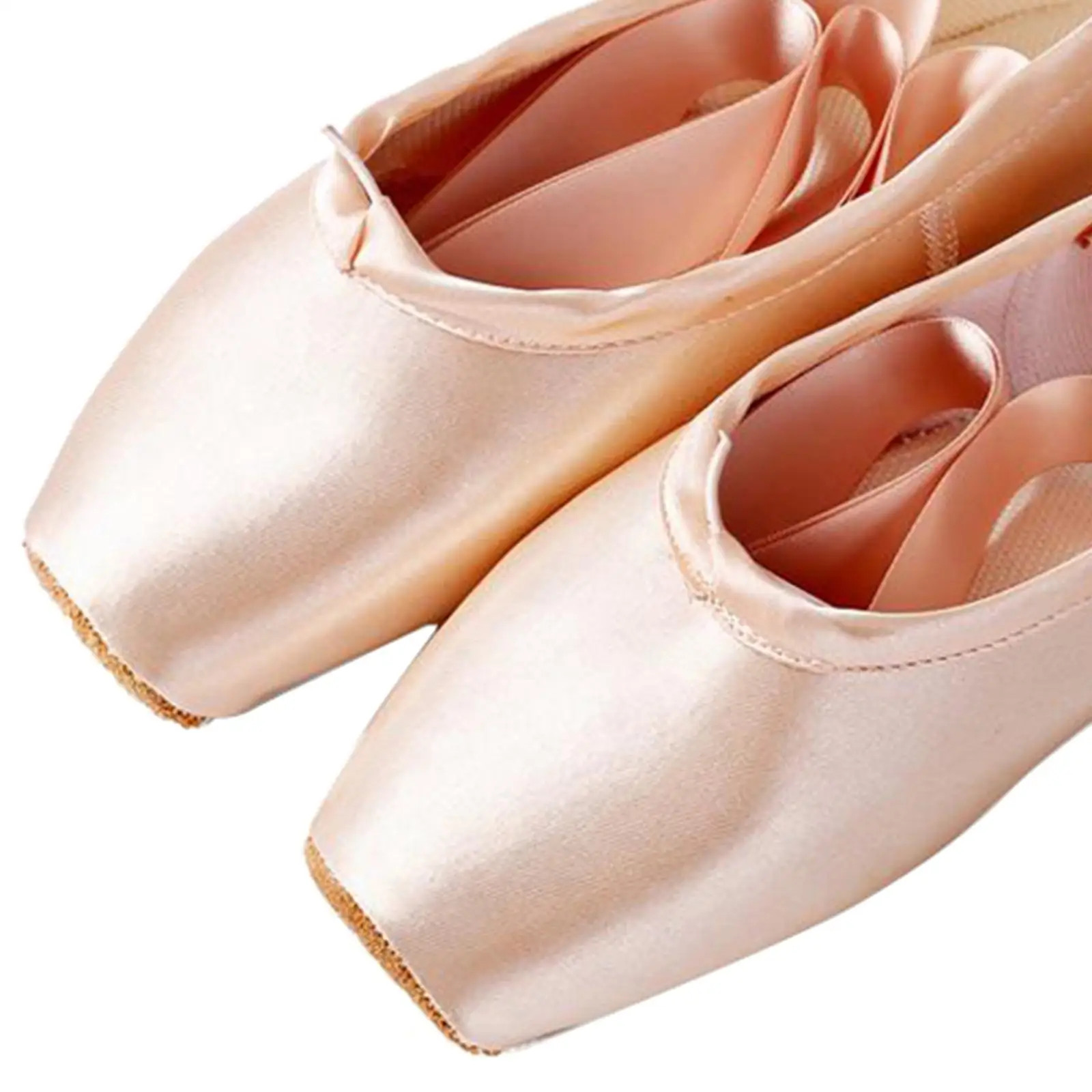 Ballerine per ragazze da donna, pantofole da balletto a punta in raso scarpe da Yoga da ballo con cinturino per ballare, spettacoli, allenamento