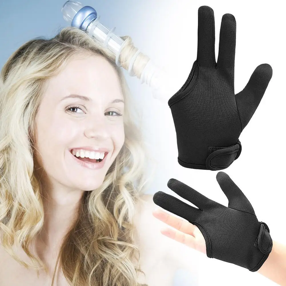 

1pc Heat resistant Glove For Microwave Oven Baking or Hair Straightener Perm Curling Hairdressing Heat Resistant Finger Glove