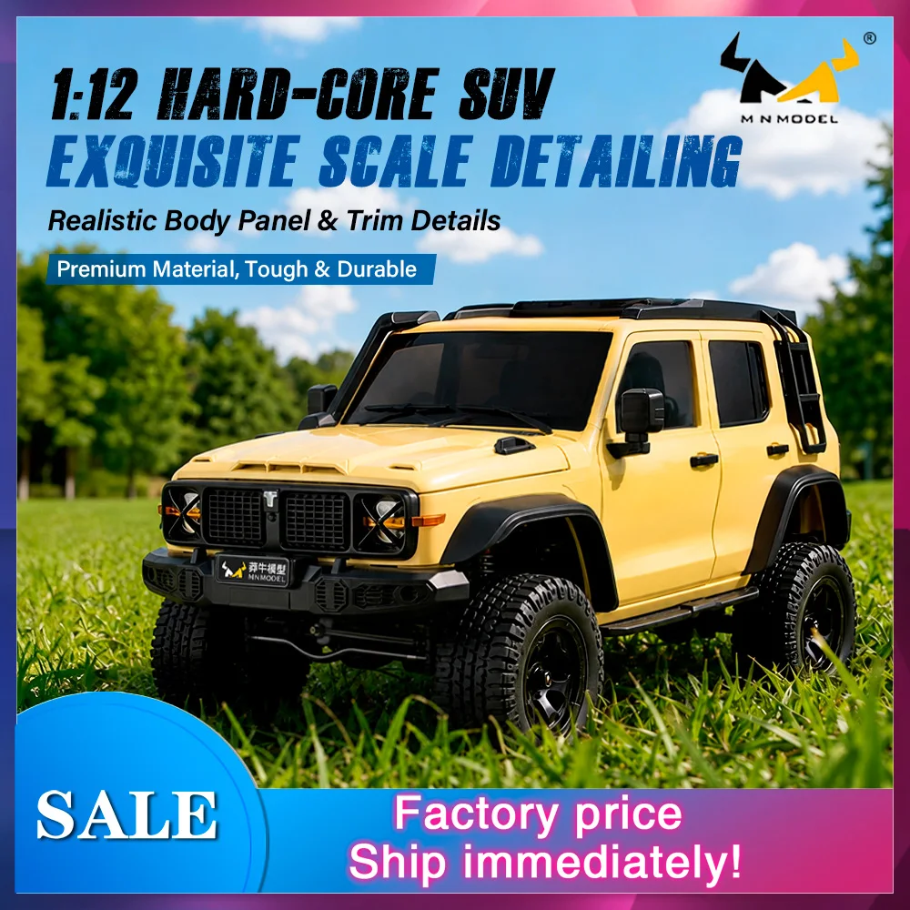 MN Model MN300S 1/12 4WD RC Rock Crawler Off Road Truck With LED Light System