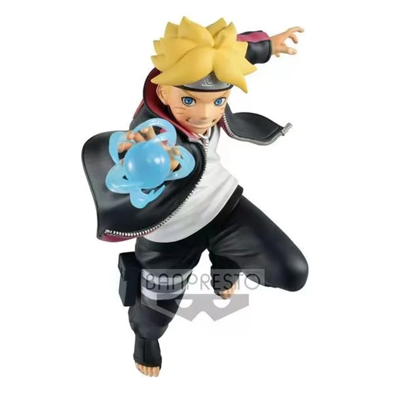 

BANDAI NARUTO VIBRATION STARS New Era Uzumaki Boruto Handmade Anime Doll Peripheral Model Ornament Fine Statue Gift in Stock