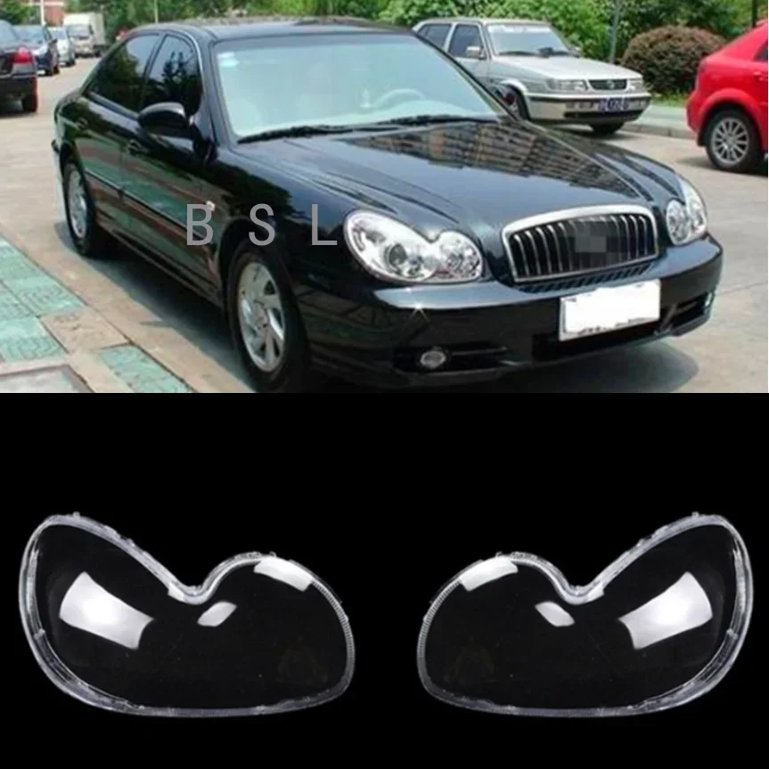 

Car Glass Lamp Headlamp Lampcover Shell Transparent Lampshade Headlight Cover For Hyundai Sonata 2003 2004 2005 2006 2007 2008