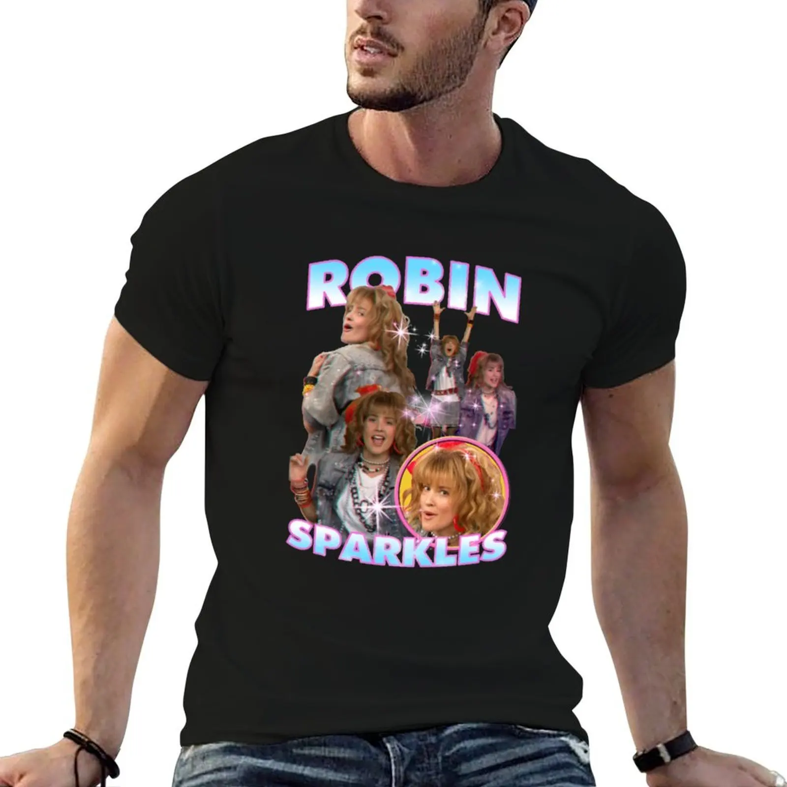 

Robin Sparkles Bootleg T-Shirt t shirt man luxury t shirt man cotton funny t shirts man T-shirt