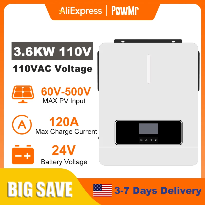 Powmr 3600W Hybrid …