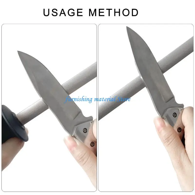 Y5GD Profissional Cutter Sharpner Rod Cozinha Cutter Songoning Haste Diamond Haste