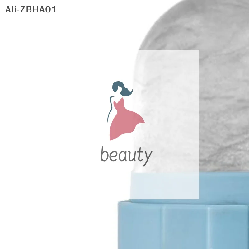 แม่พิมพ์น้ำแข็งซิลิโคนสำหรับนวดหน้าและรอบดวงตา ช่วยให้ผิวหน้าเย็นและกระชับ เครื่องมือดูแลผิวหน้า ลูกกลิ้งน้ำแข็งประคบเย็น