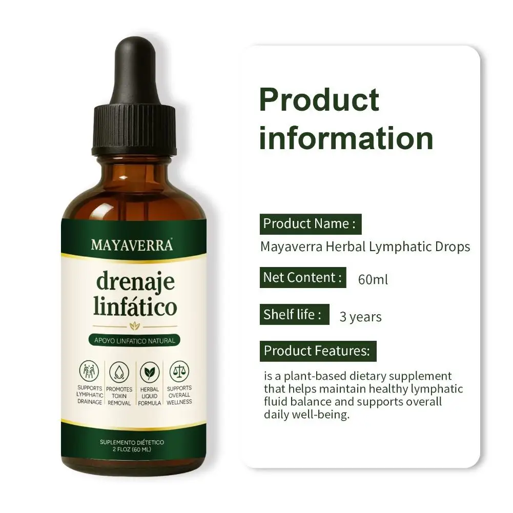 Kräuter-Lymphdrainage-Tropfen 60ml Serum Natürlich Organisch Reduziert Schwellungen Körperpflege Wellness Energie Erfrischend Für Frauen & Männer – Detail 13