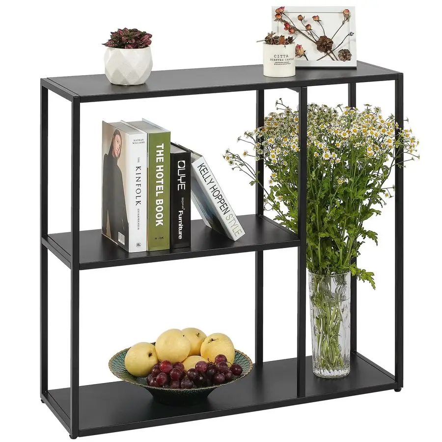 

Console Table,Sofa Table Entrance Table Narrow Long with Storage Rack for Entrance,Foyer,Hallway, Sofa,Living Room,Bar,Kitchen