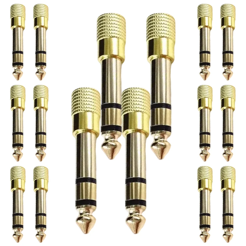 

6,5 мм «папа» на 3,5 мм «мама» стерео аудиоразъем адаптер микрофон аудио конвертер