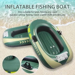 PVC Kayak Rubber Dinghy Thicken Foldable InfLatable Fishing Boat Single/Double High Quality Canoe Air Boats For Outdoor Rafting