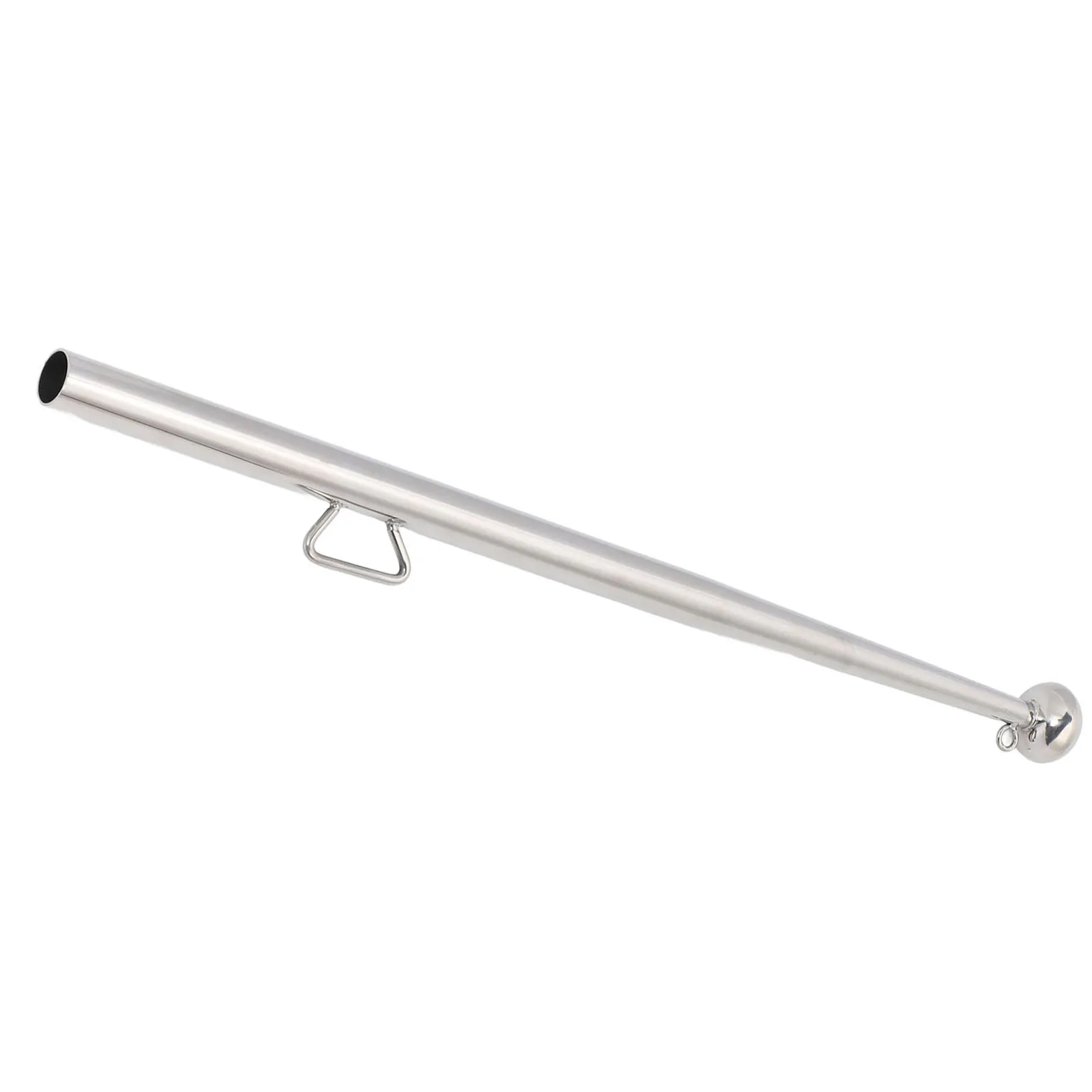 

Флагшток для лодки, длина 610 мм, нержавеющая сталь 316, крепление на рейку, большая шаровая головка 25 мм/1 дюйм, устойчивая для морских яхт, автофургонов, прочный